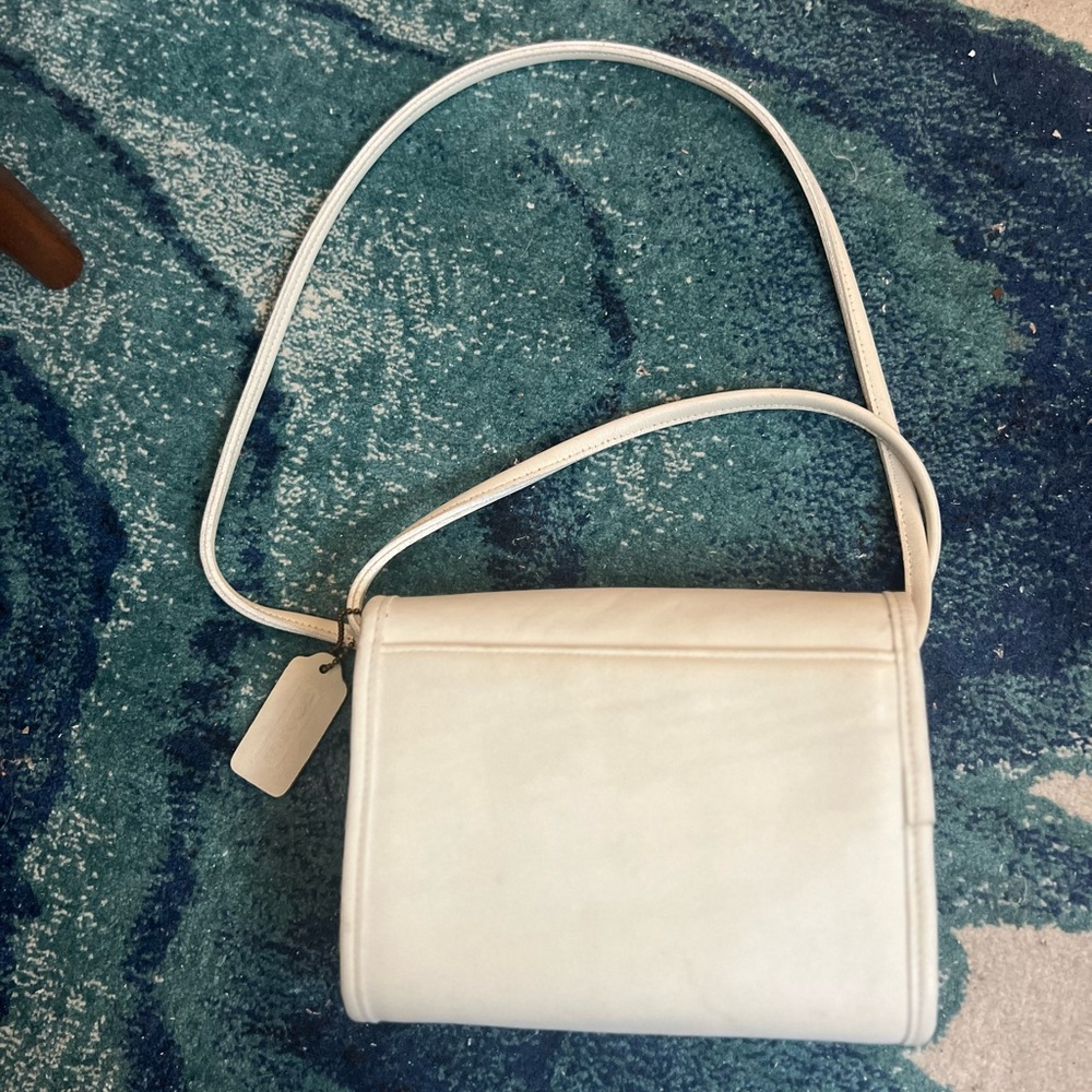 VTG Coach Christie Bone Leather Crossbody Bag- 9892 - Picture 2 of 8